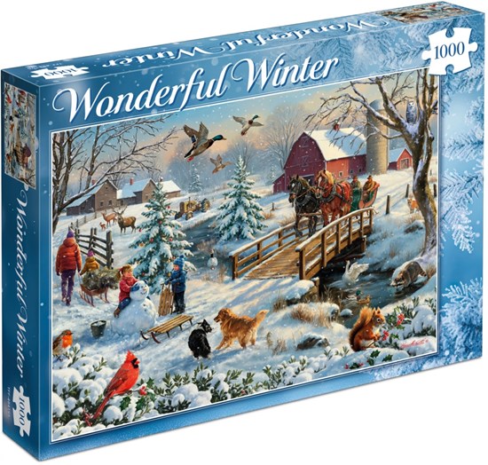 Wonderful Winter puzzel 1000stukjes 