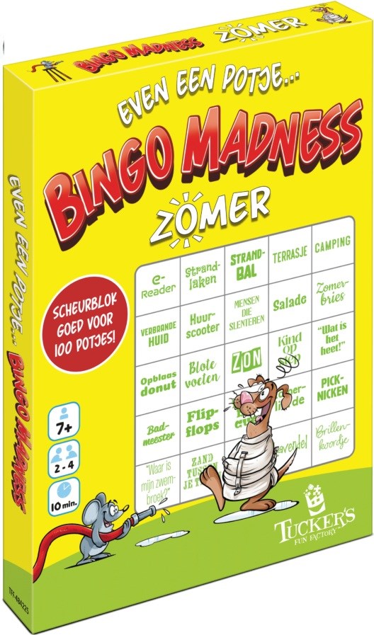 Tucker's Even Een Potje Bingo Madness Zomer Editie 7+ 