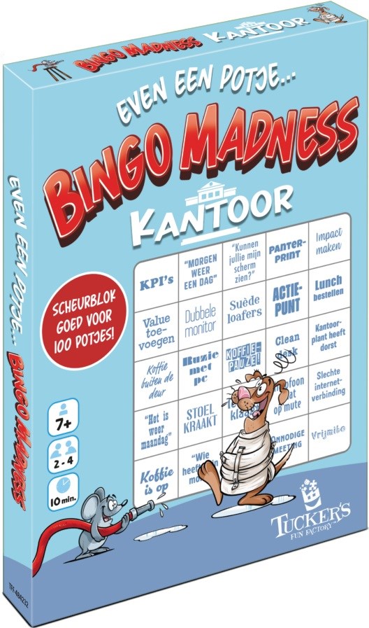 Tucker's Even Een Potje Bingo Madness Kantoor Editie 7+ 