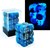 Two Tone Glowing Blue Dawn Dobbelstenen 12stuks 16mm 