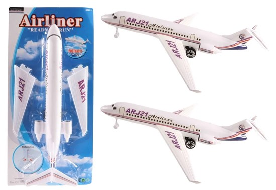 Vliegtuig Boeing Frictie circa 43cm 