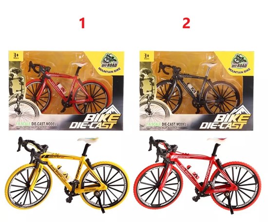 Fiets OFF ROAD mOUNTAIN bIKE Die Cast Model schaal 1/8 Assorti Kleuren 