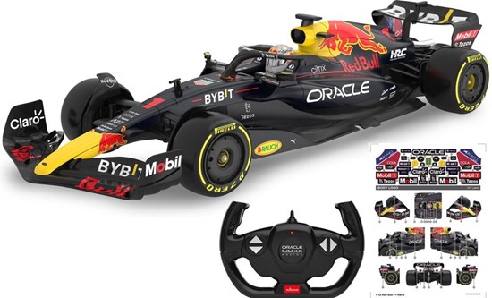 rastar RC Redbull RB 18 Verstappen schaal 1/12 (7xAA)