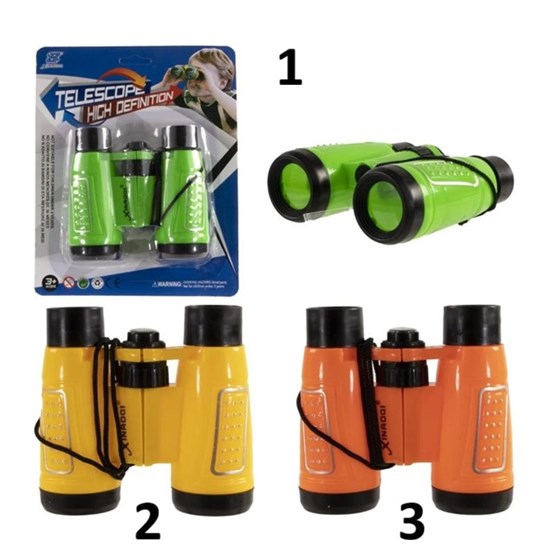 High Defenition Kinder Verrekijker ass.kleuren 3+ 22cm 