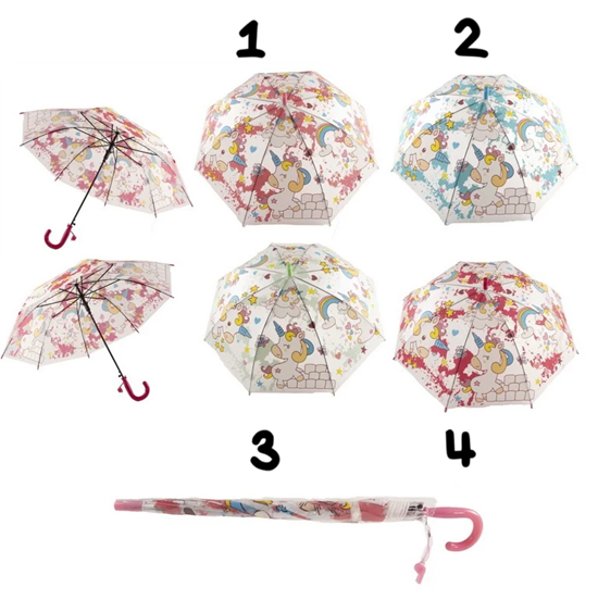 Paraplu Unicorn Circa 50cm assorti 