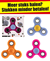 Finger Top Spinner circa 6cm ass.kleuren 