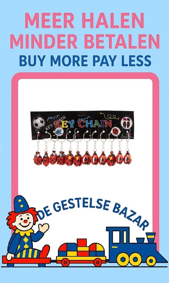 Sleutelhanger Lieveheersbeestje 