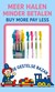 Bellenblaas Unicorn assorti kleuren 