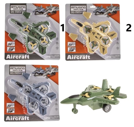 Aircraft Vliegtuig met Proppelors assorti 