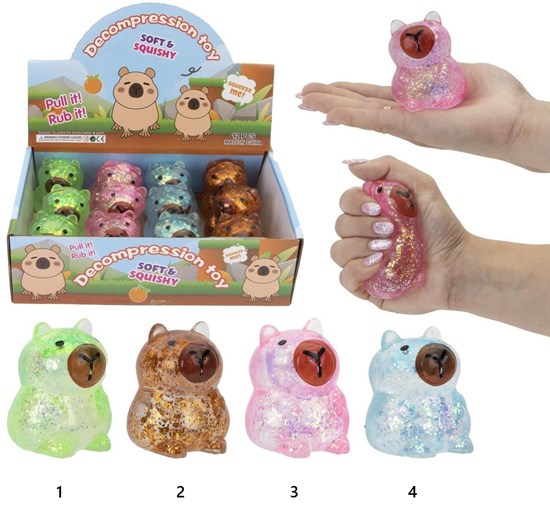 Squeeze Capybara Slow Rise Sugar ass.kleuren 