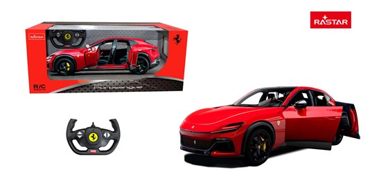 rastar Ferrari Purosangue Rood RC Auto(7xAA)  schaal 1/14