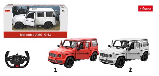 Rastar RC Auto Mercedes Benz AMG G63 ass.kleuren schaal 1/14 