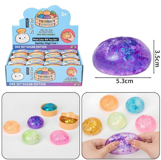 Surprise Squishy Dumpling Exclusive Glitter Edition 5,5cm assorti  