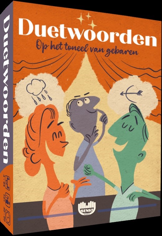 benki games Duetwoorden Op het Toneel van Gebaren Kaartspel 10+ 