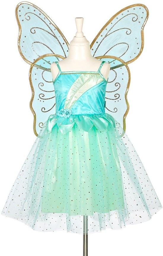 Souza Jurk met Vleugels Camille Blauw 98-104cm 3-4 jaar  