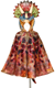 Souza Triceratops Cape 104-122cm 4-7jr 