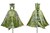 Souza T-Rex Dino Groene Cape 104-122cm 4-7jr 