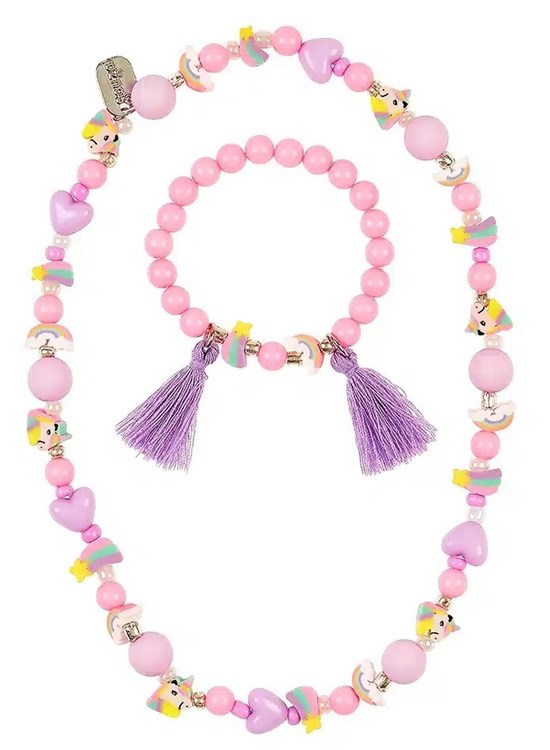 Souza Ketting & Armband set Eenhoorn 