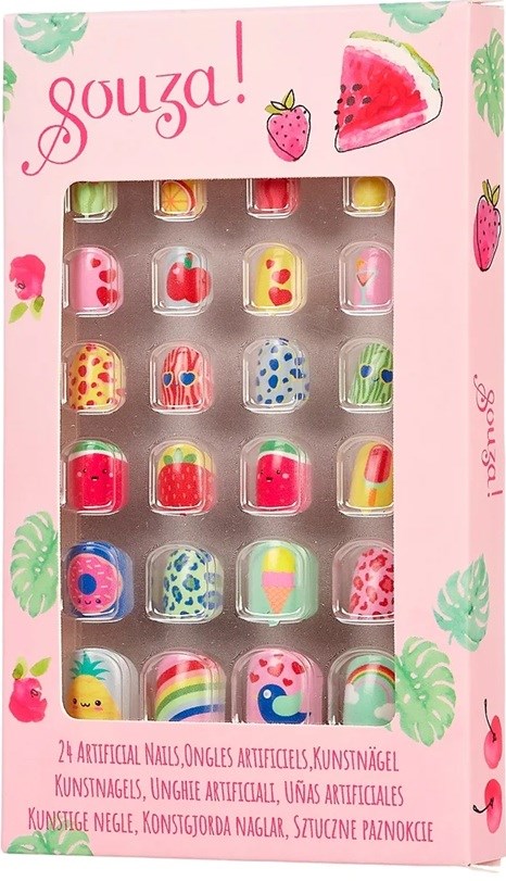 souza 24 Fruits Plaknagels in Doosje 4+