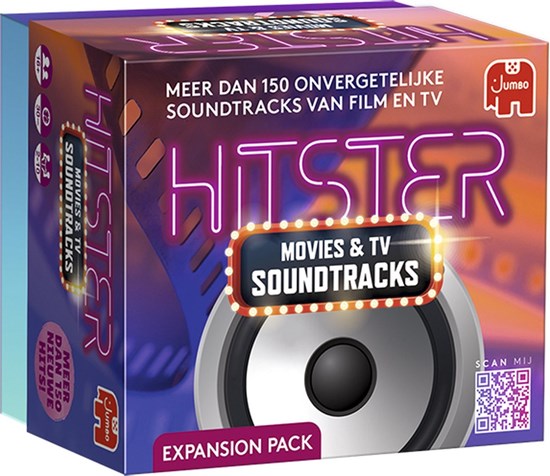 Jumbo Hitster Movies & TV Soundtracks  Uitbreidingsset 16+ 