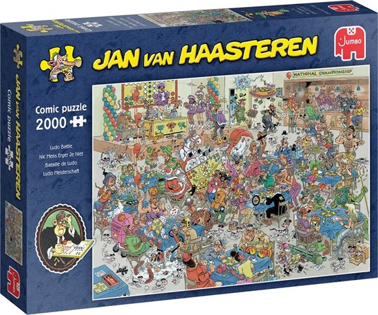 Jan van Haasteren NK Mens Erger je Niet Puzzel 2000stukjes 