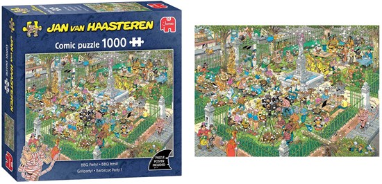 Jan van Haasteren BBQ Feest 1000stukjes 