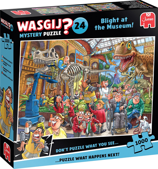 Wasgij 24 Mystery  Puzzel Paniek in het Museum 1000stukjes