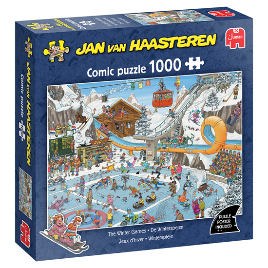 Jan van Haasteren de Winterspelen 1000stukjes  