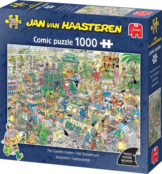 Jan van Haasteren Puzzel het Tuincentrum 1000stukjes 