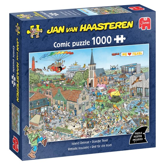 Jan van Haasteren Rondje Texel puzzel 1000stukjes 