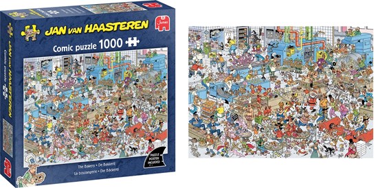 Jan van Haasteren de Bakkerij 1000stukjes 