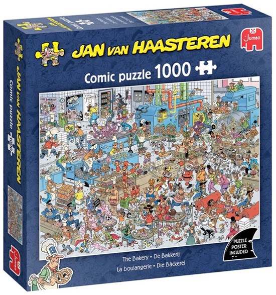 Jan van Haasteren de Bakkerij 1000stukjes 