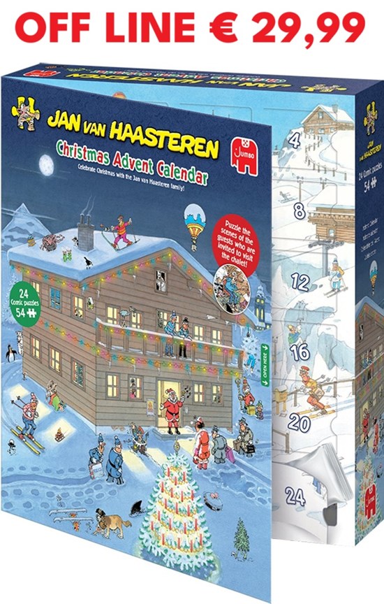 Jan van Haasteren ADVENTSKALENDER 2025 