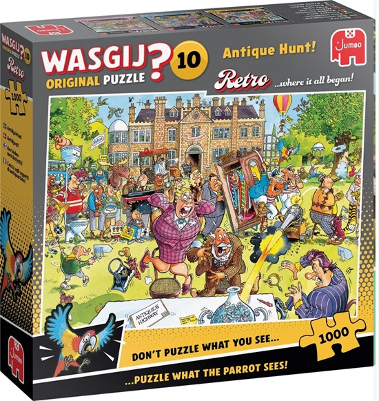 Wasgij Retro Original 10 Antique Hunt Puzzel 1000stukjes 