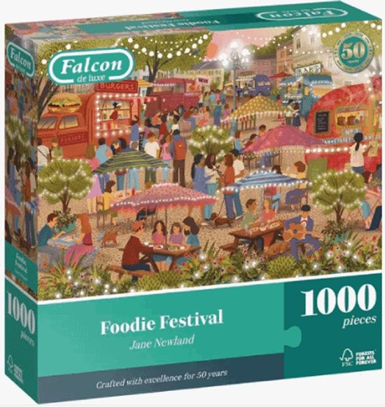 Falcon Puzzel Foodie Festival 1000stukjes 