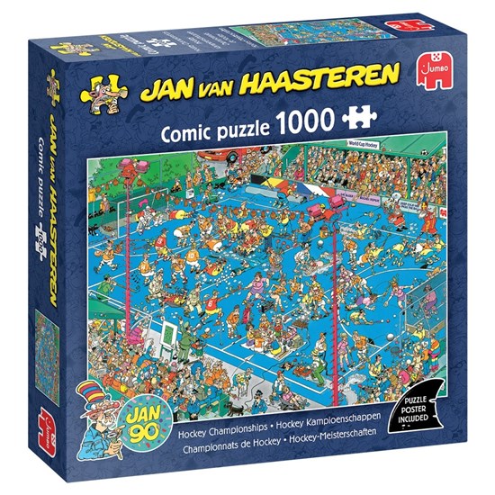 Jan van Haasteren Hockey Kampioenschappen Puzzel 1000stukjes 