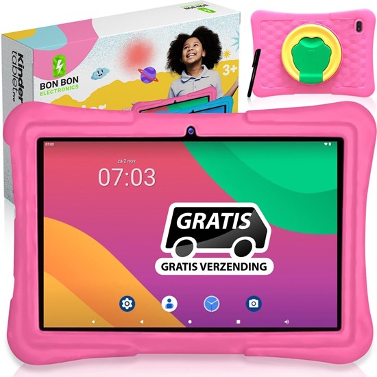 Bon Bon Electronics® 10.1 Inch Kindertablet Pro Roze 3+ 
