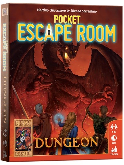 999 Games Pocket Escape Room Dungeon Breinbreker 12+ 