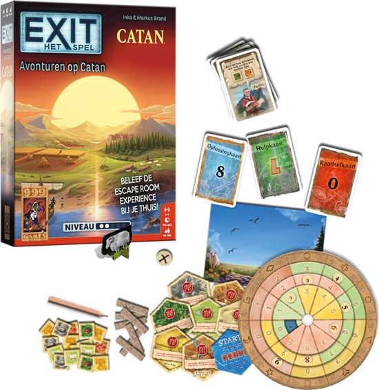 999 Games Exit het Spel Avonturen op Catan 10+ 