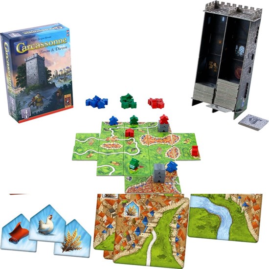 999games Carcassonne UITBREIDING Torens & Dieven 7+ 