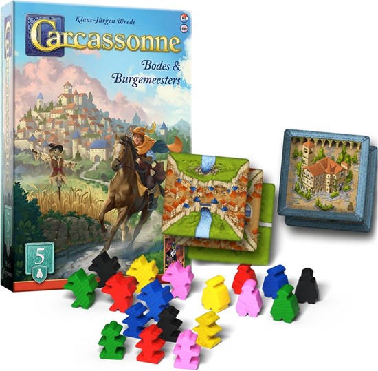 999games Carcassonne UITBREIDING Bodes & Burgemeesters 7+ 