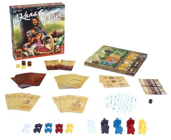 999Games Kaas & Wijn Bordspel 12+ 