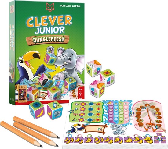 999games Clever Junior Junglefeest spel 5+ 