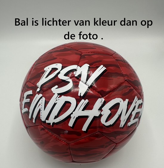 PSV Officiële Licentie Bal PSV EINDHOVEN Rood maat 5  
