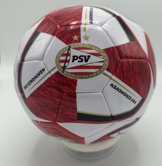PSV Eindhoven Voetbal Rood/Wit maat 5
