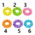 Squeeze Slow Rise Crystal Armband 8 x 8 x 2,3 cm assorti kleuren  