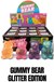 Sensory Squishy Glitter Gummy Beer assorti Kleuren 3+