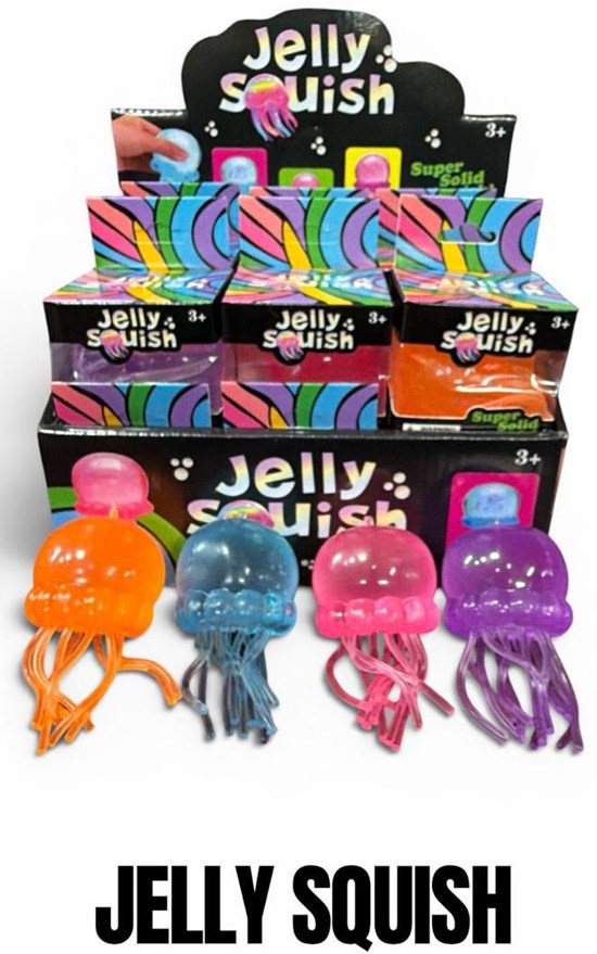 Sensory Squishy Jelly Squish assorti Kleuren 