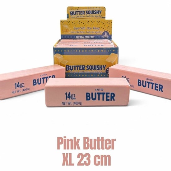Squishy Butter XL Pink circa 23cm 