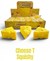 Squishy Cheese T Rainbow Color 3+